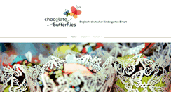Desktop Screenshot of chocolate-butterflies.de